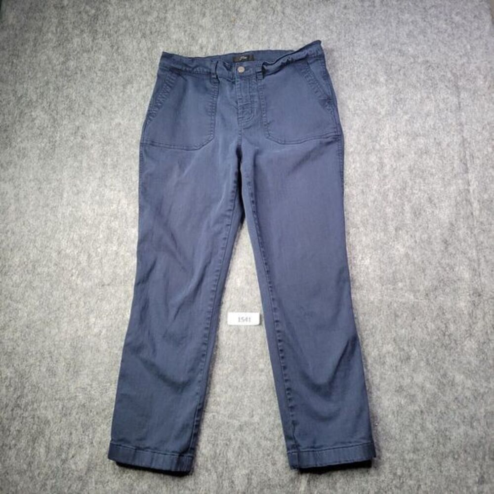 J Crew Pants Women Size 29 Vintage Straight navy blue Stretchy Casual